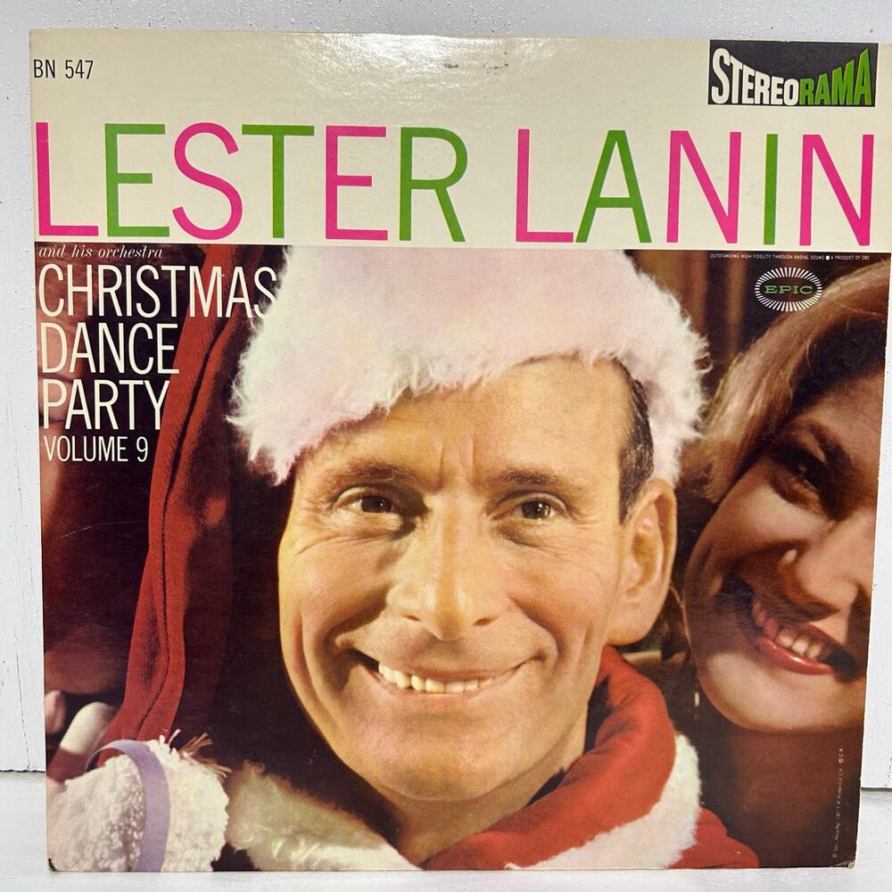 Lester Lanin Christmas Dance Party Vintage Vinyl Album 1959 Epic Records